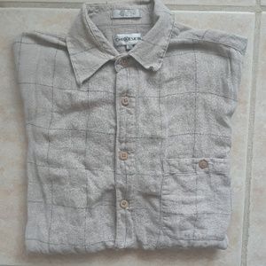 *Host Pick*Chereskin casual button shirt, Size L